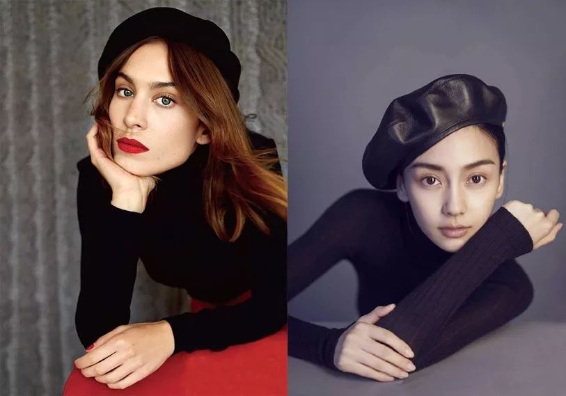 贝雷帽怎么戴好看且不容易掉,冬季贝雷帽的四种戴法