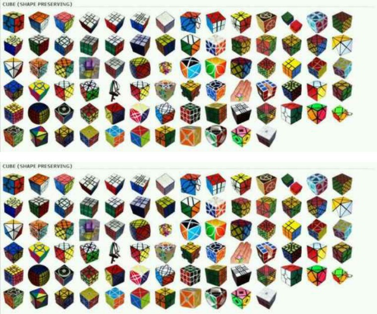 魔方分类及难度级别,魔方怎么分类