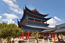 丽江古城文化遗产作文,丽江古城文化古街