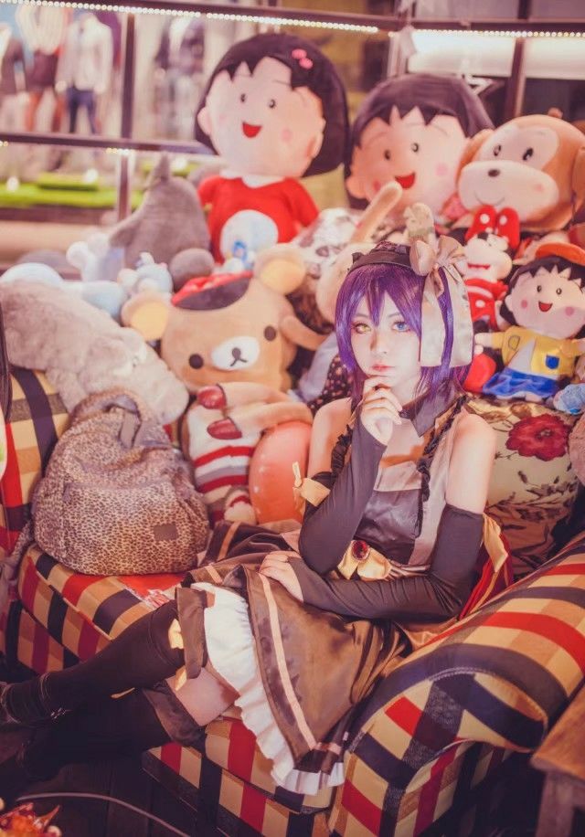 日漫校园番cos,中二病也要谈恋爱六花勇太cos