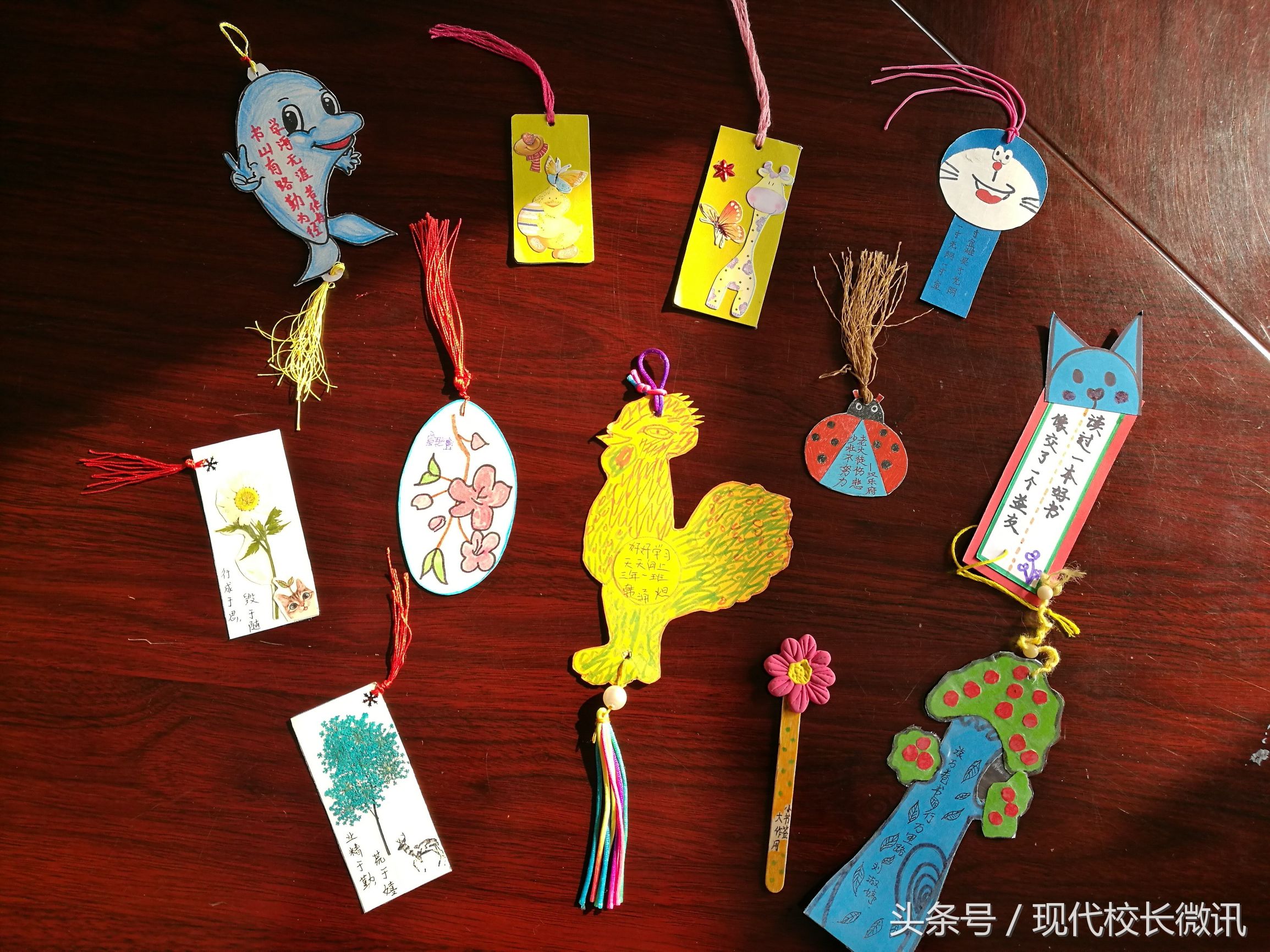 浙风十里主题书签手工制作小学,梅园书签制作小学生