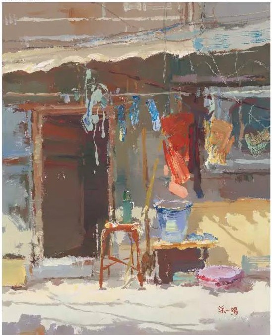 色彩风景联考高分卷,浙江联考色彩风景教程