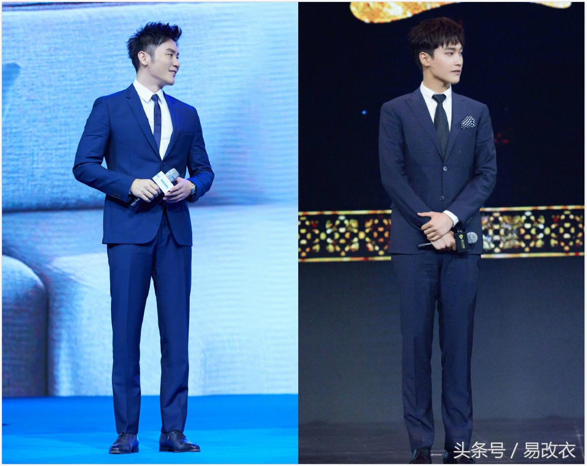 165cm的人穿西服凭什么能秒杀185cm的胡歌？