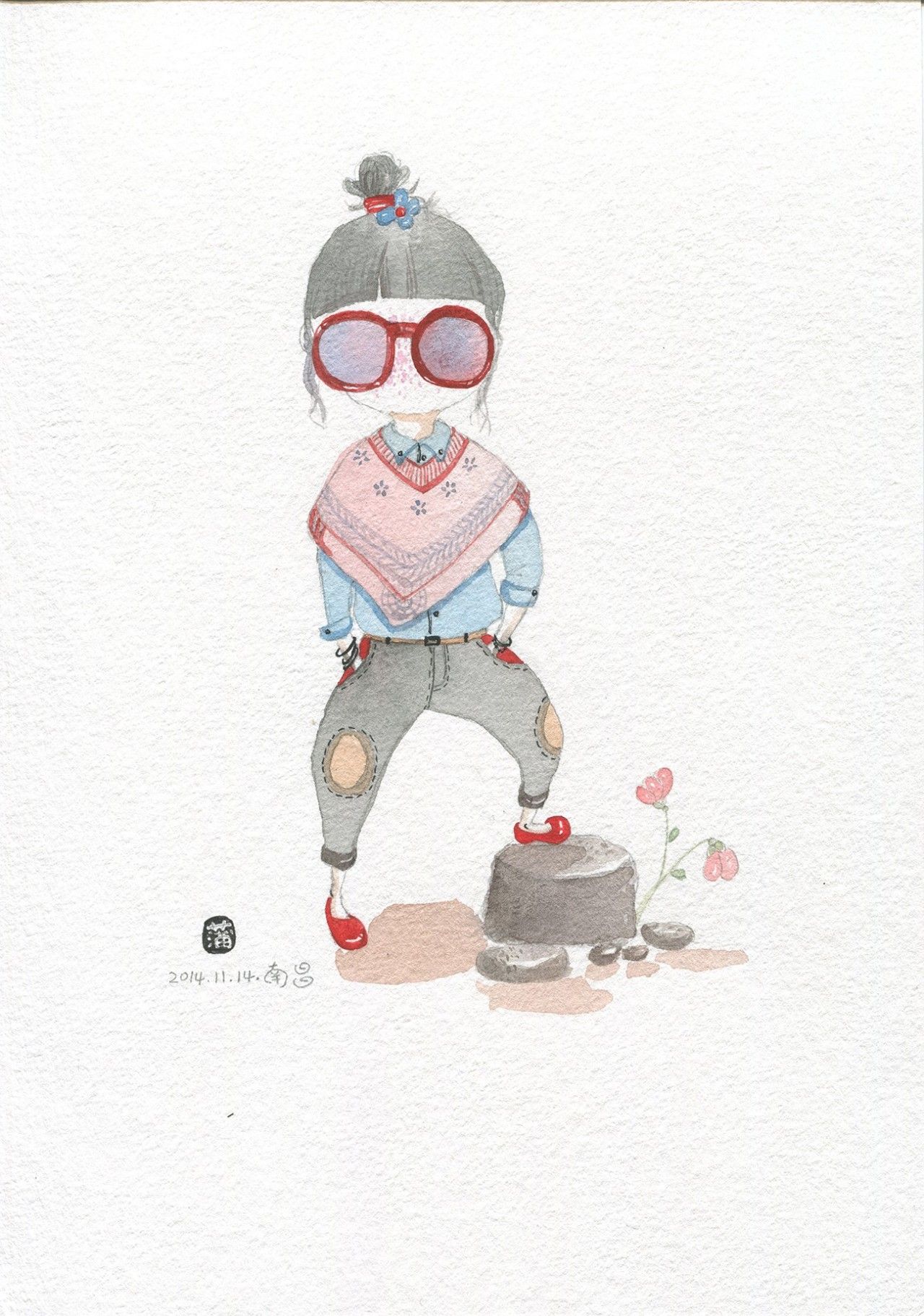 我是懒--我会静静的画画一辈子