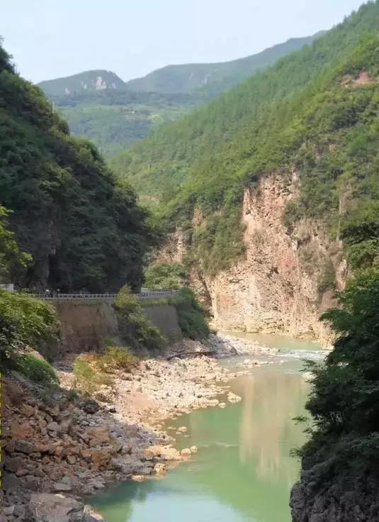 万源本土特点地名大总结之观音峡,万源市观音峡风景区