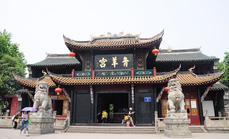 青羊宫是不是中国最古老的道观,夏游川西第一道观青羊宫