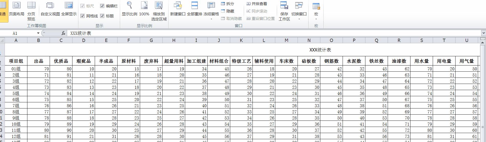 excel工具栏没有视图模式怎么调出,excel开始栏的功能区功能设置