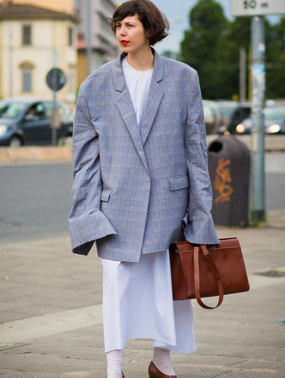 oversize风穿搭,最好看的oversize单品