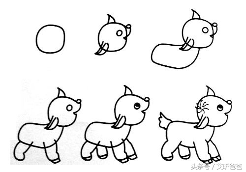 7-9岁儿童简笔画简单又好看的画,儿童7-12岁简单画教程