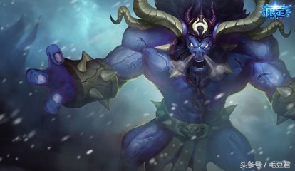 牛头酋长皮肤高清图片,给公牛角力你会尝到牛角的滋味