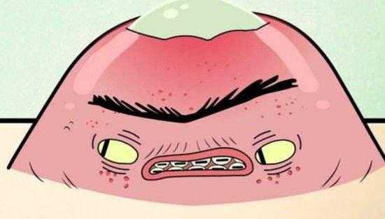 深红色的痘痘会是什么原因导致的,痘痘发炎和红色痘印有什么区别