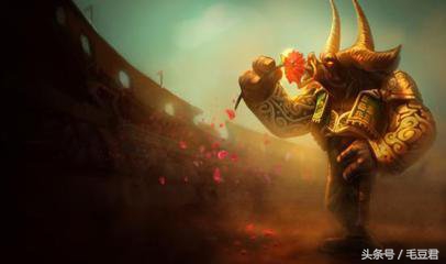 牛头酋长皮肤高清图片,给公牛角力你会尝到牛角的滋味