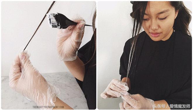 在家怎样简单染发,怎么染发教程简单易学