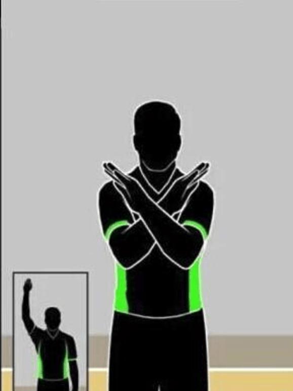 篮球裁判手势半场八秒,篮球裁判手势继续进行