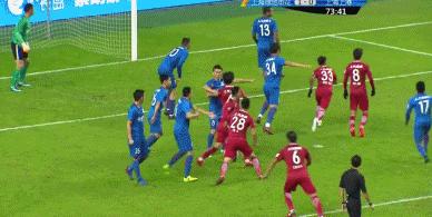 申花足球震撼场面超燃观众席,申花新星惊艳全场