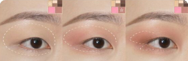 眼影怎么画显大又干净的眼影,眼影怎么画才好看日常眼影的画法