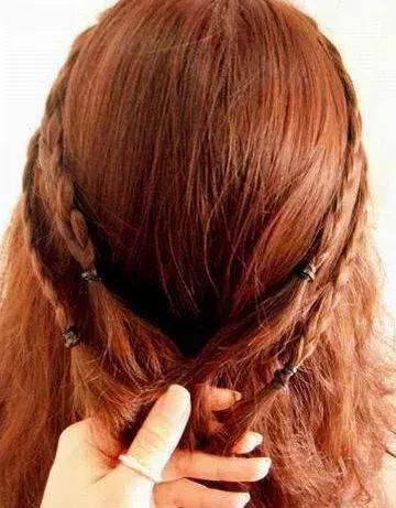 婉约简单扎发编发步骤,齐肩短发怎么扎婉约