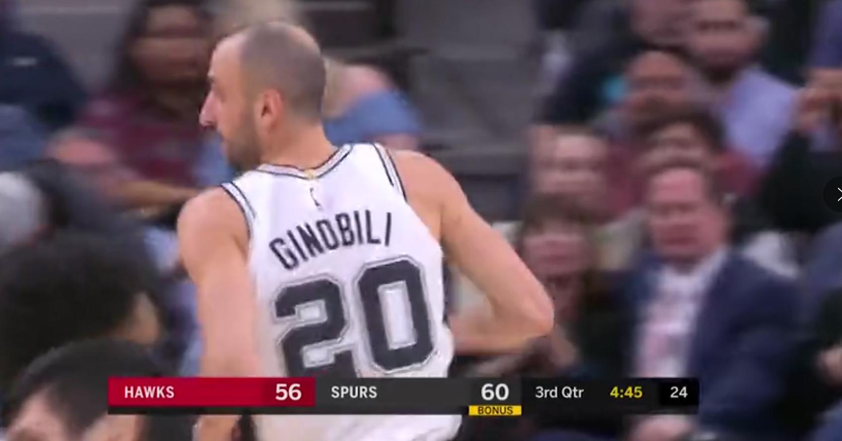 马努持球,马努最后一场比赛视频