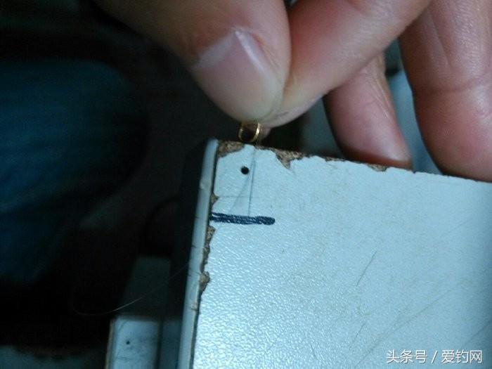 资深钓鱼人教你如何绑鱼钩,有锡帽鱼钩怎么绑图解