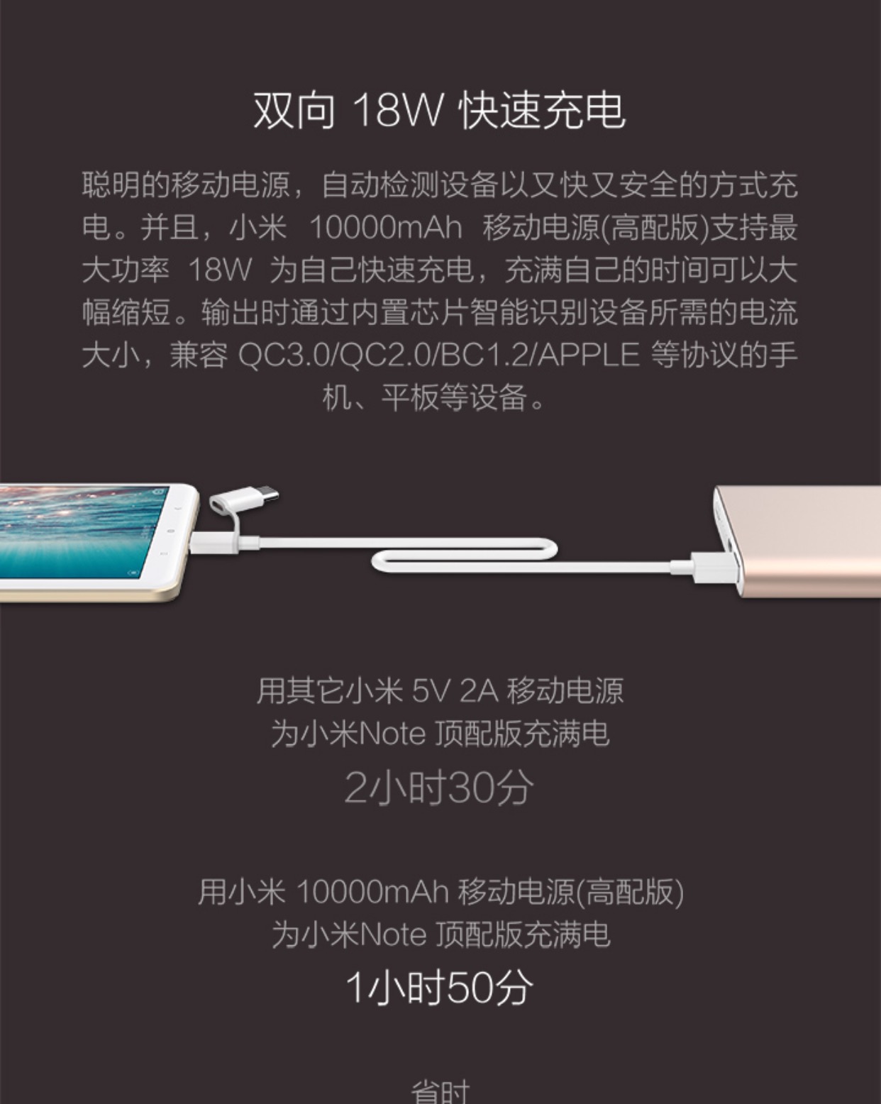小米移动电源3超级闪充版与高配,小米移动电源3高配版充不进电