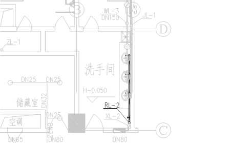 燃气热水器管道预埋图讲解,热水系统施工图讲解