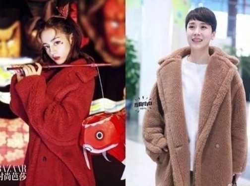 海清英伦风格子外套,39岁的海清一身红色套装还有气质