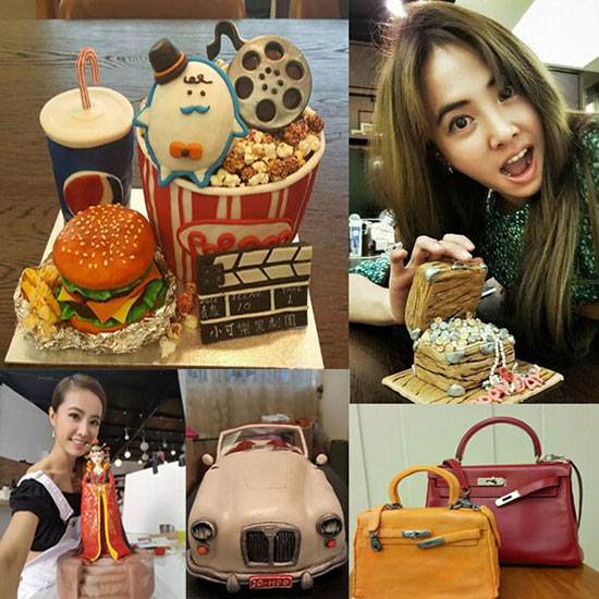 陈伟霆的生日蛋糕太别致了吧！原来明星过生日的蛋糕都这么有故事