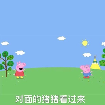 刘耀文小猪佩奇表情包,小猪佩奇燃烧吧我的青春表情包