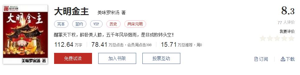 难以超越的网络小说神作,小说十五部经典神作
