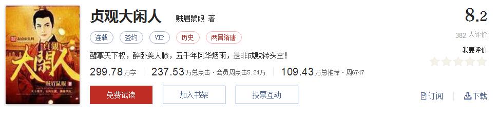 起点热门网络小说排行,起点文笔好9分以上的小说
