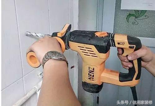 橱柜瓷砖打孔不开裂,瓷砖怎么打孔不坏水