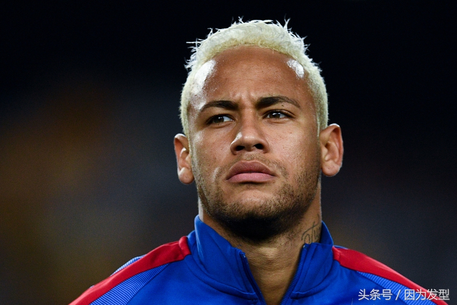 内马尔巴黎圣日耳曼发型,内马尔豪情绿茵发型