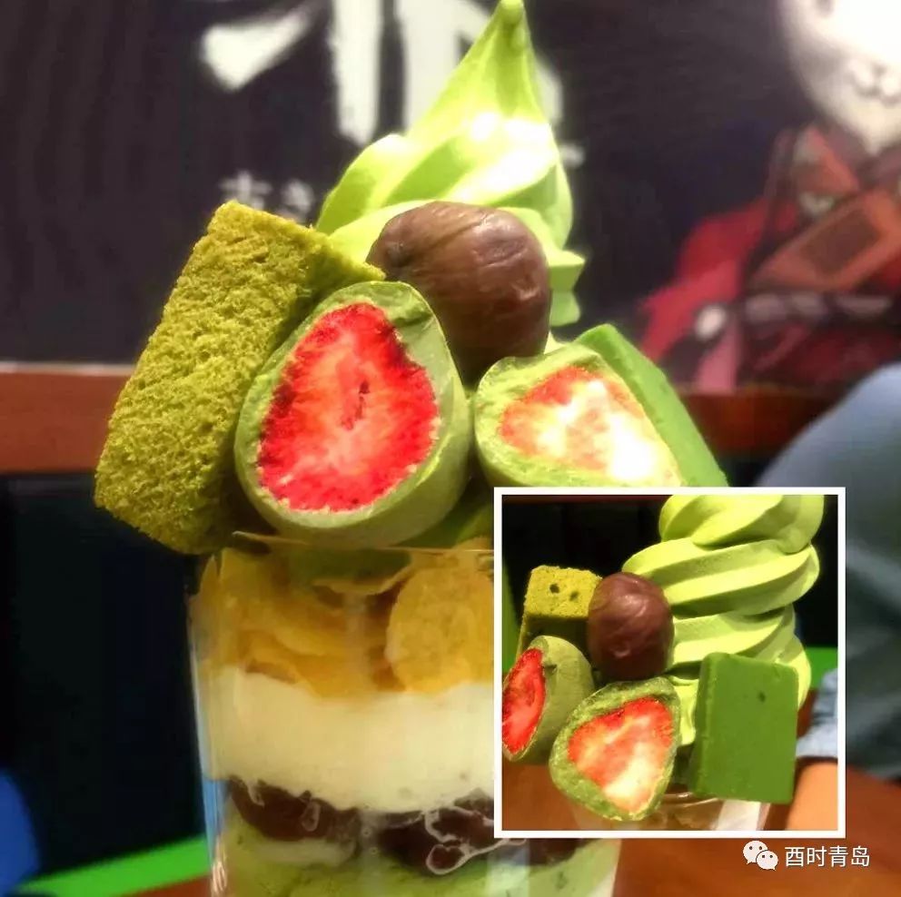 没吃过青岛的这些抹茶单品，都不好意思说自己是抹茶控！