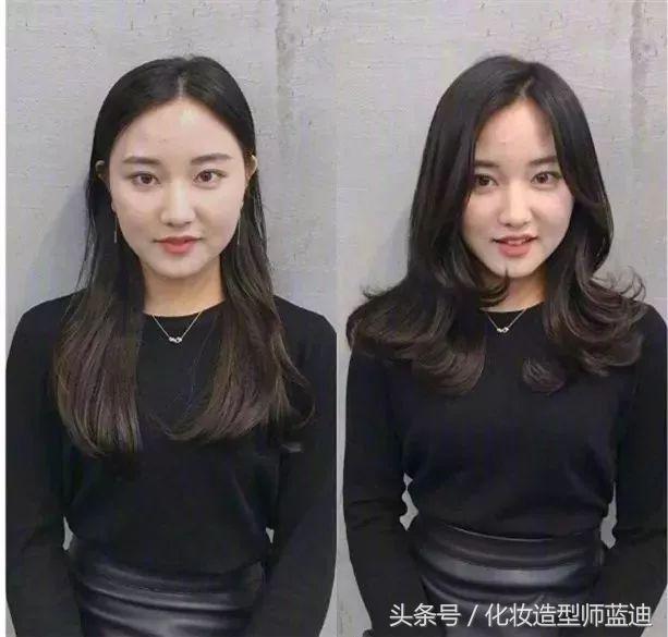 v脸发型女短发卷发,v脸适合的卷发