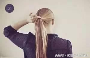 让长发变短发简单扎起来,夏天长发怎么剪好看又不想剪短