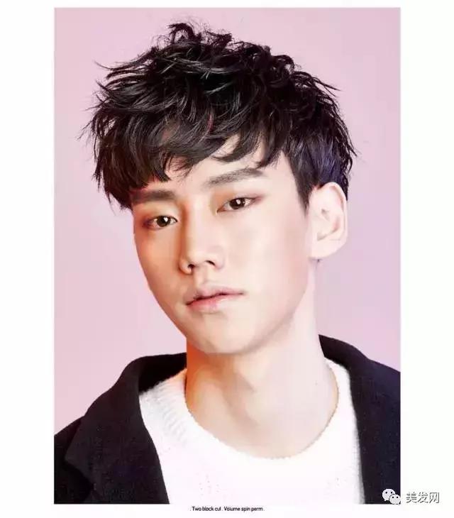 男生蓬松纹理烫效果图,男生纹理烫能维持多久