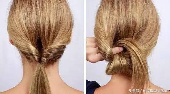 让长发变短发简单扎起来,夏天长发怎么剪好看又不想剪短