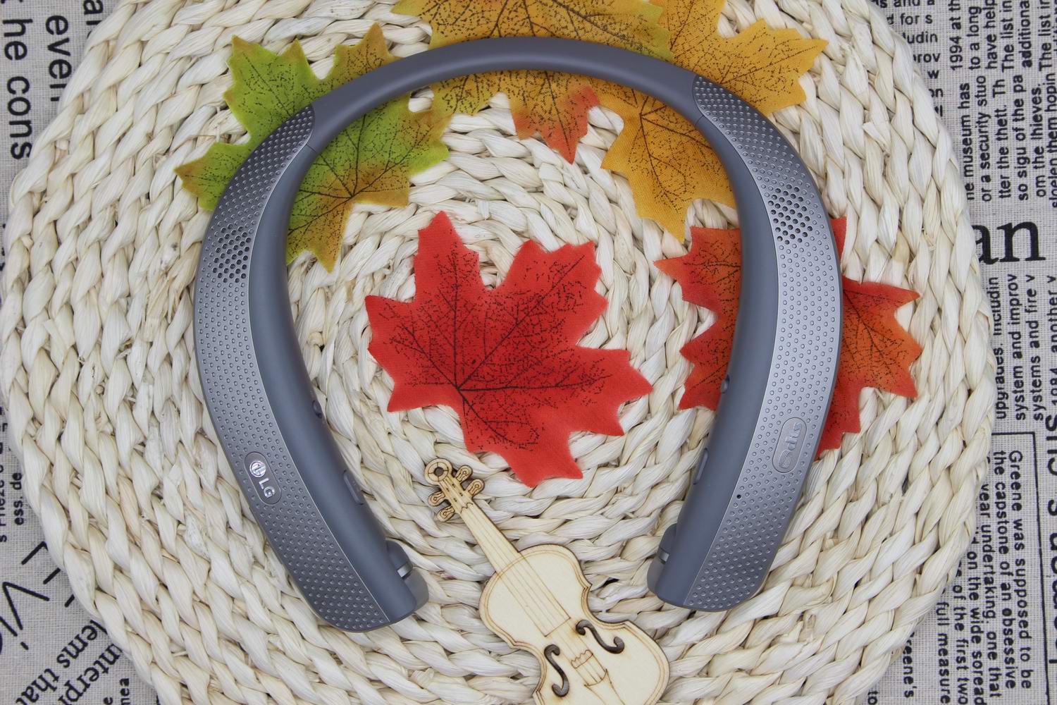 亲临感极致的音效享用---LGHBS-W120颈带式立体声蓝牙耳机体验