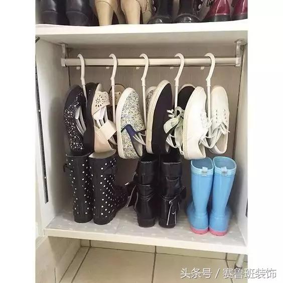 鞋盒改造一下鞋柜能省1倍空间,大号塑料瓶放鞋柜