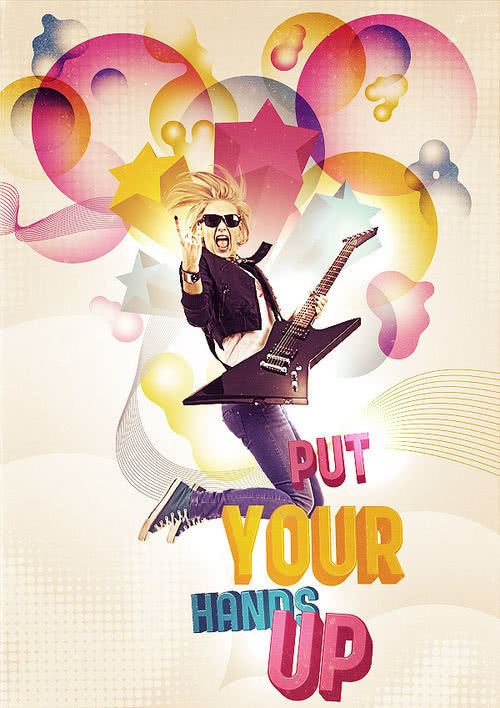 王者光荣华丽摇滚海报,孤独摇滚演出宣传海报