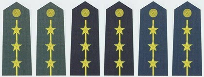 中国人民解放军现行军官军衔分类,解放军军官的军衔与职务