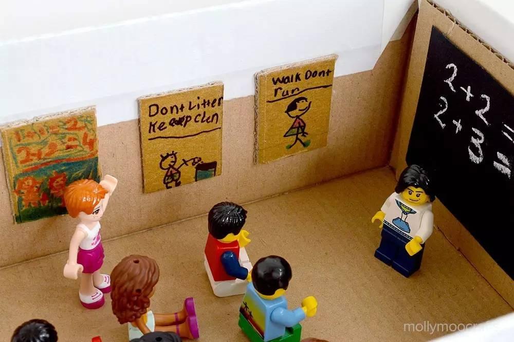 4-6岁儿童鞋盒手工小汽车,简单的鞋盒手工