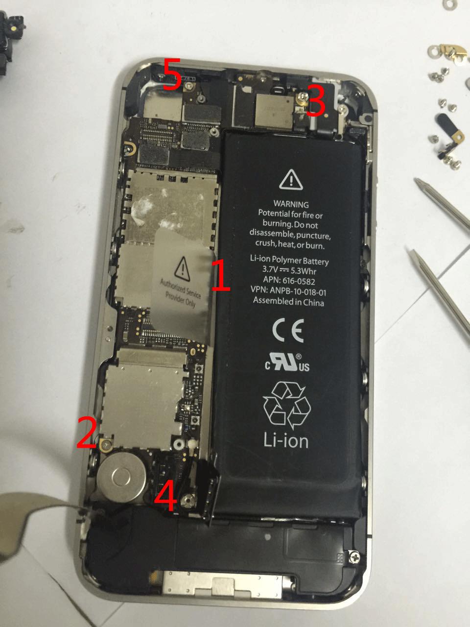 苹果4s更换主板视频教程,苹果4s主板图解超详细