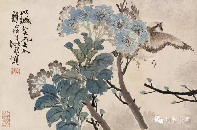 任伯年花鸟精品120幅,任伯年花鸟画代表作品