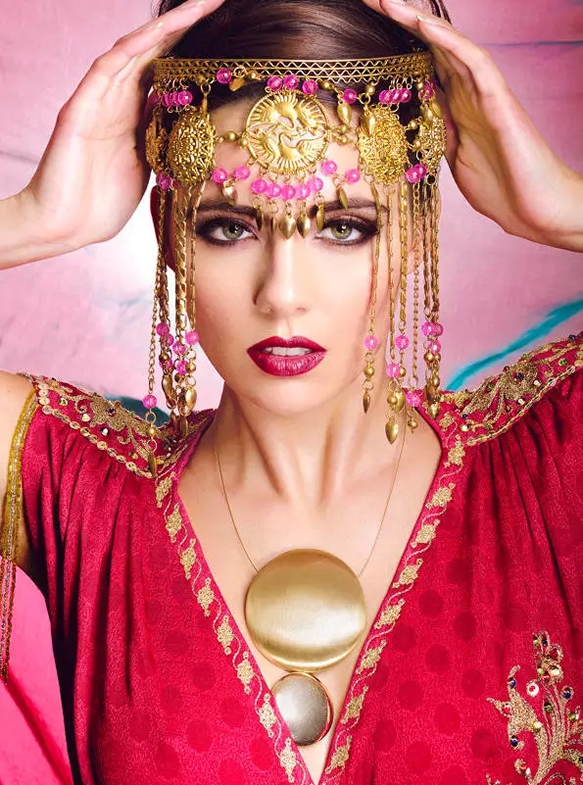印度新娘妆摄影,印度的新娘妆异域风情简直美爆了
