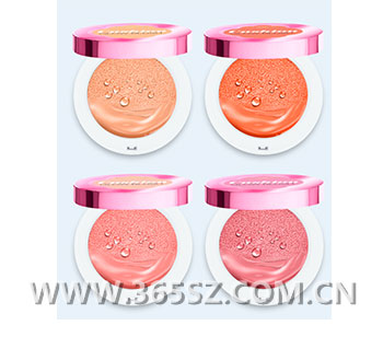 春日粉嫩桃花妆,春日粉嫩蜜桃奶茶妆