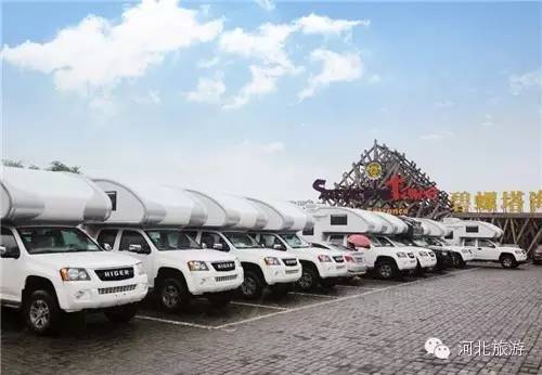 春暖花开一起出游吧,房车露营地风景