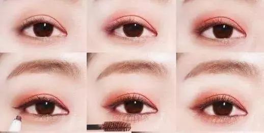 日常眼妆橘朵三色眼影盘推荐,小内双眼妆教程新手眼影盘推荐