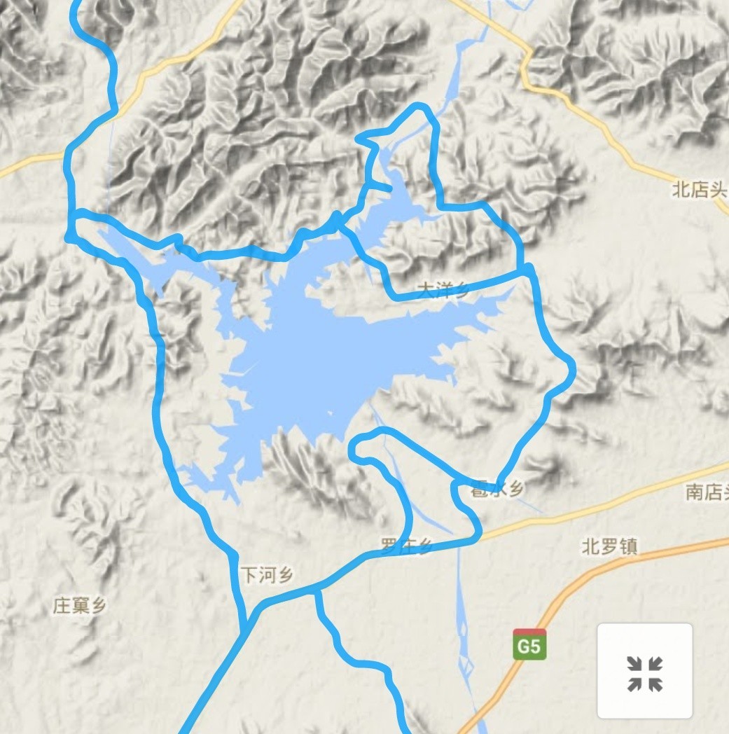 西大洋十八渡,西大洋水库风景区十八渡