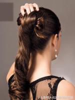 简单长卷发半扎发教程,简单易学长卷发教程